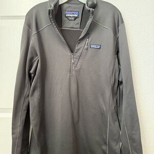 Patagonia Charcoal Fleece-Lined Jacket